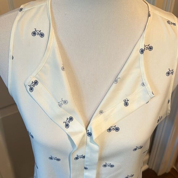 Very Cute Sleeveless Top with Bicycles. WT209 - Picture 6 of 6